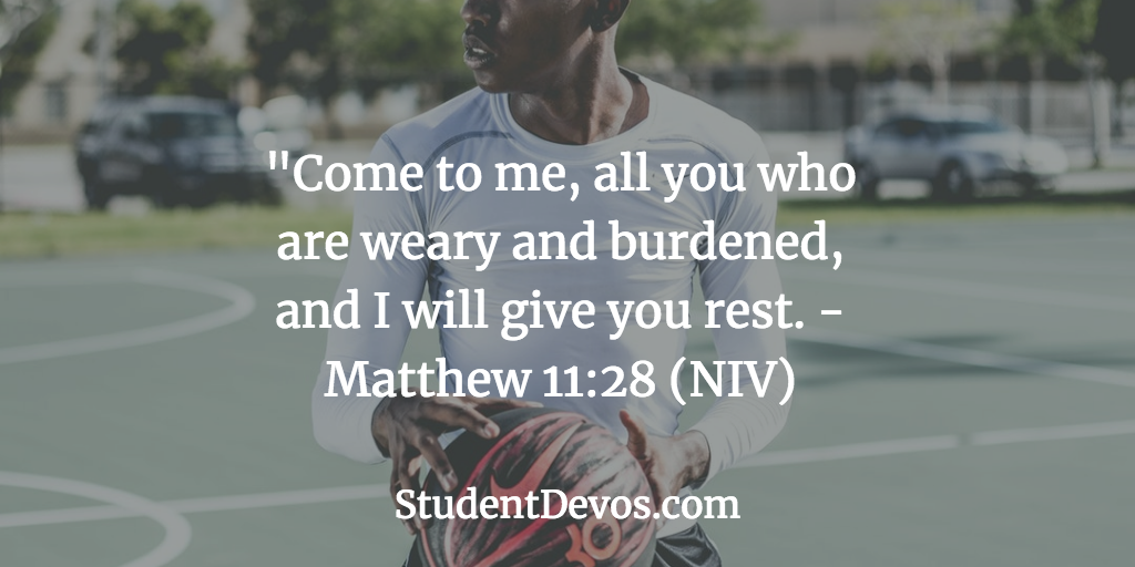 Daily Bible Verse and Devotion – Matthew 11:28